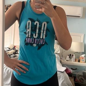 Electric blue NCA ( national cheerleading association) tank 📣📣